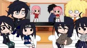 🧡💙Реакция Саске из разных времён и Ау на Сасунару+ Наруто💙🧡 {2/?}