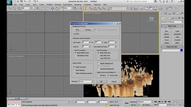 3D Studio Max - Changing Viewport Backgrounds смотреть онлайн
