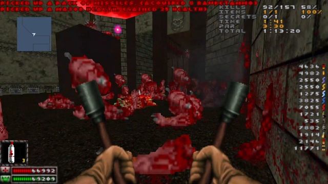 100 Line Massacre with Russian Overkill+Brutal Doom Monsters: MAP27 смотреть онлайн