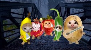 CATLANDO EP1-34  - BANANA CAT ANIMATION MOVIE KIDS FULL LONG LENGTH 😿 🦆 ❤️