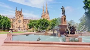 Пешая экскурсия по Сиднею, Австралия, с прогулкой по пляжу БОНДИ и подписями [4K/60 кадров в секунду