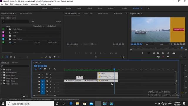 Adobe Premiere pro cc- യിൽ ( Precomp/nest) എങ്ങനെ ചെയാം смотреть онлайн
