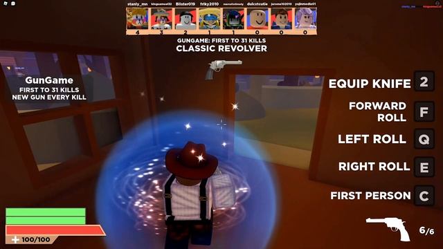 Roblox Shoot Out Sheriffs Dual Revolvers Gun Game #41 смотреть онлайн