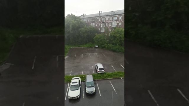 Шум дождя . Новокузнецк. смотреть онлайн