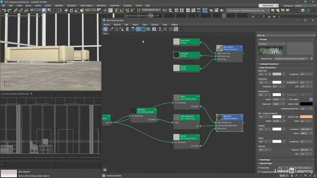 89 - Material shading в окне просмотра 3ds Max 2025 смотреть онлайн