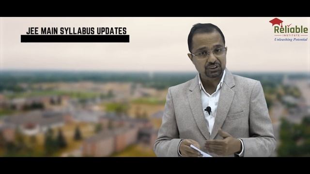 JEE Main 2024 Mathematics Syllabus Update by AGL sir | Reliable Institute смотреть онлайн
