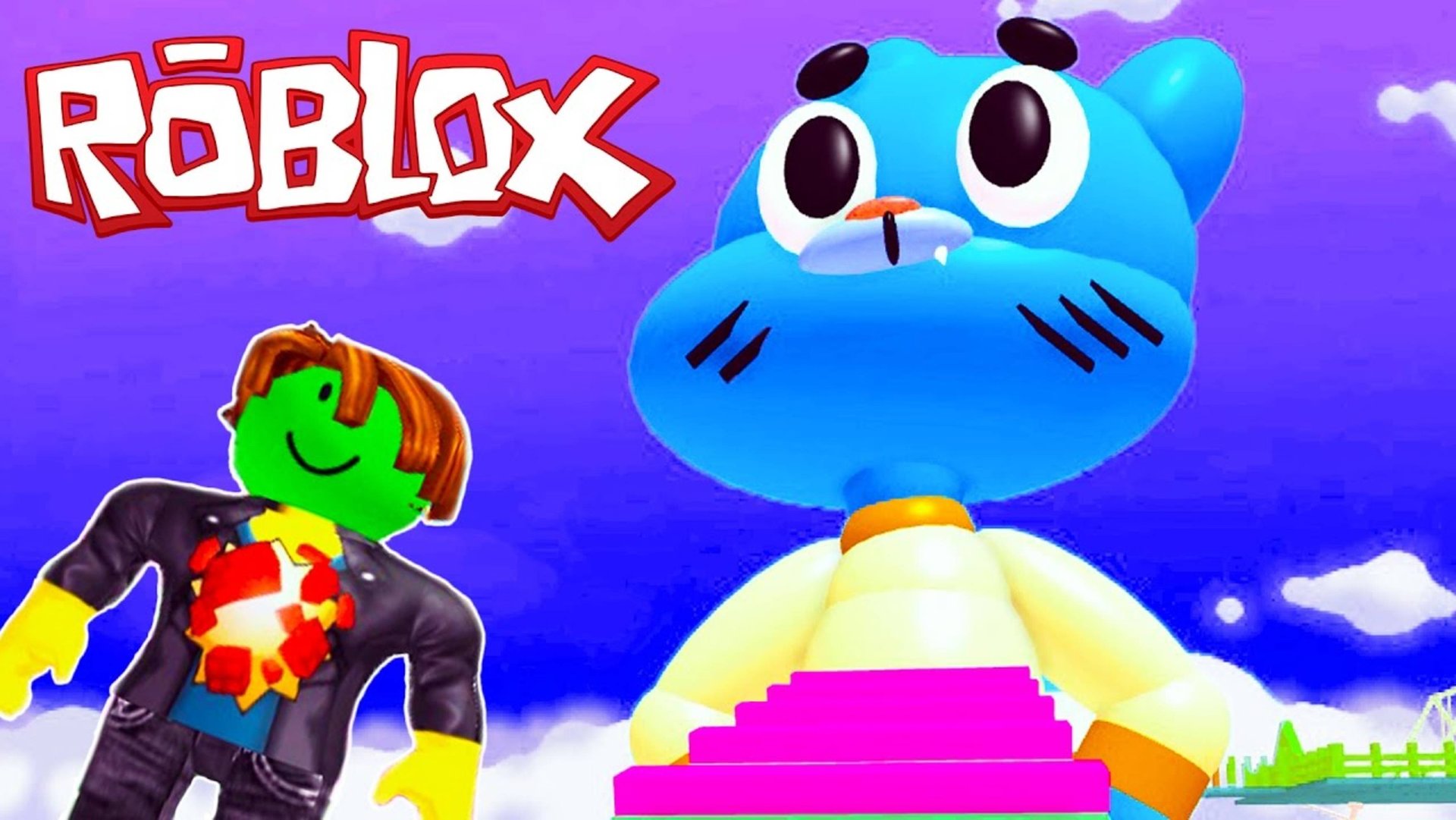 ROBLOX Удивительный мир ГАМБОЛА игра The Amazing World Of GUMBALL