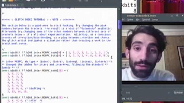 Glitch Codec Tutorial [glitch art demo] 5/6 смотреть онлайн