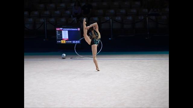 Rhythmic Gymnastics Euro Champs Tel Aviv 2022 - day 2 - seniors - set C - rotation 2 - part 2 of 7 смотреть онлайн