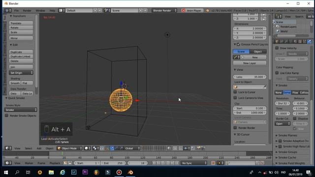 Tutorial terbaru Membuat Asap dan Api di Blender 2019 смотреть онлайн