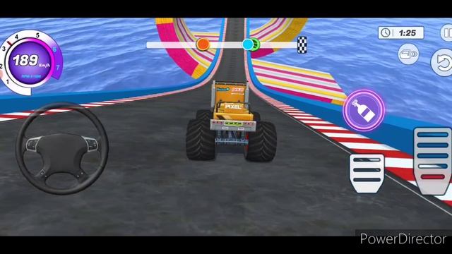 New Monster Truck Mega Ramp Impossible Racing - GT Car Extreme Stunts Driving : Android Gameplay #7 смотреть онлайн