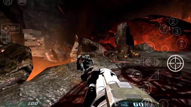 DOOM 3 на Android | Битва с финальным Боссом смотреть онлайн