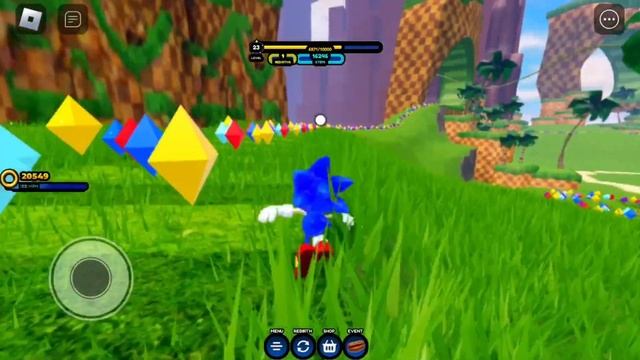 Classic Sonic In Sonic Speed Simulator Nostalgia!