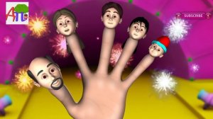 семья пальчиков 3D| Funny Family Finger 3D in Russian