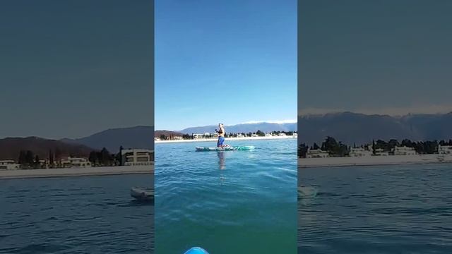 Сочи. Катание на сапах. смотреть онлайн