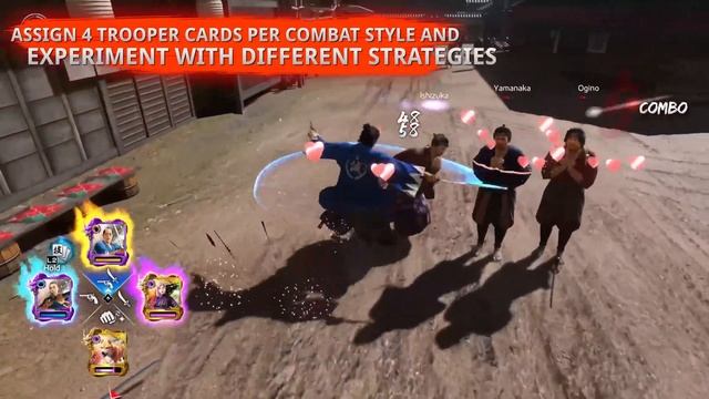 Like A Dragon: Ishin! - Official Trooper Cards Overview Trailer