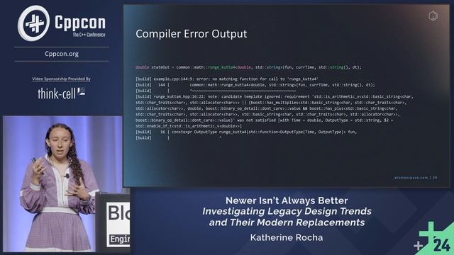 Investigating C++ Legacy Design Trends: Newer Isn’t Always Better! - Katherine Rocha - CppCon 2024 смотреть онлайн