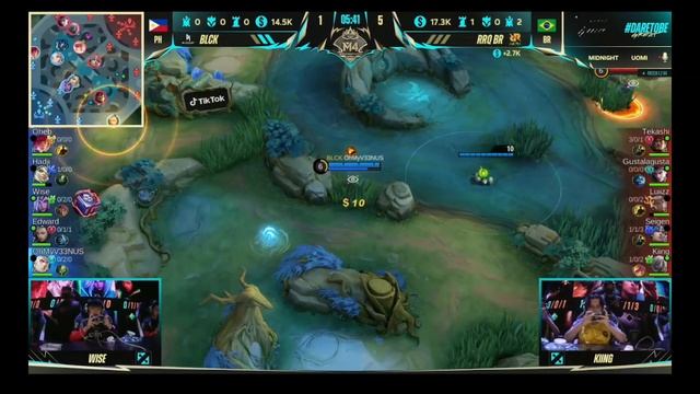 Blacklist International VS RRQ Akira Game 3 | M4 World Championship смотреть онлайн
