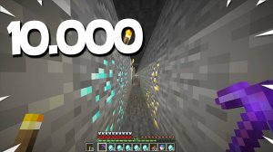 Выкопал 10.000 Блоков В Майнкрафт ХАРДКОР и Нашел ЭТО...