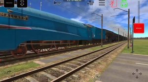 Longest And Fastest Light Power Move #2 | Train & Rail Yard Simulator