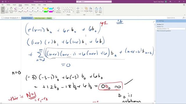 Math 344 - Step-by-step Frobenius problems смотреть онлайн