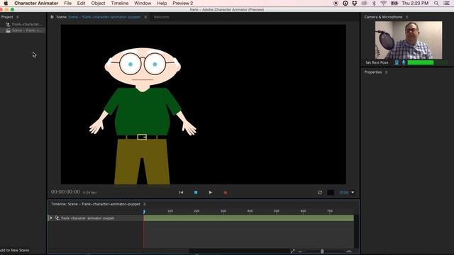 Adobe Character Animator Tutorial - Part 2: Working with Character Animator смотреть онлайн