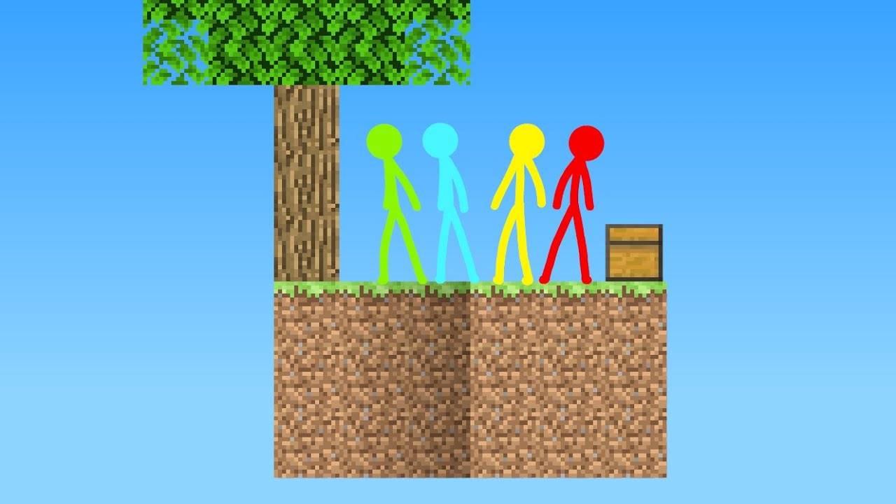 SkyBlock - Animation Vs. Minecraft Shorts Episode 11