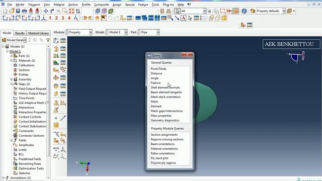 Composite Pipe #simulation using #Abaqus# смотреть онлайн