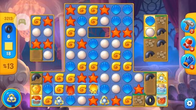 Fishdom level 3213 смотреть онлайн