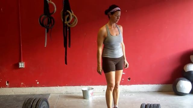 Jan Dawson - Deadlift 205 lbs - Crossfit Lazarus - June 21 2012 смотреть онлайн