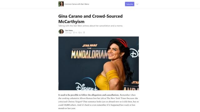 Gina Carano replaced by a man? Woke mob demands Star Wars replacement they can cry about later! смотреть онлайн