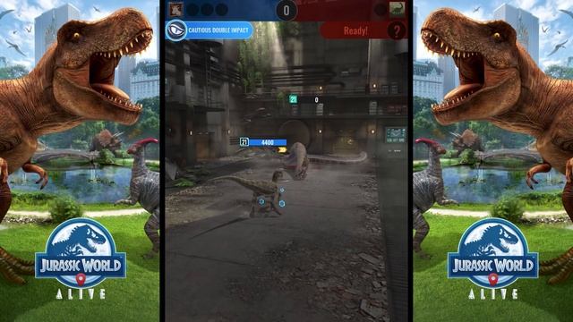 OMEGA CLEVER GIRL ALL ATTACKS UNLOCKED (JURASSIC WORLD ALIVE) смотреть онлайн