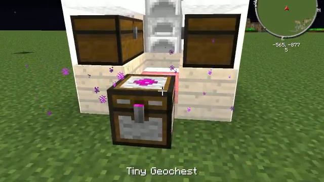Обзор модов на minecraft #1(Geochests) дом в сундуке. смотреть онлайн