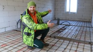 Арматура для теплого пола и шашлык в деревенсвкой печи (15,03,2025)