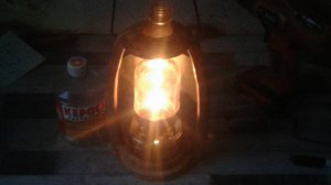 Самодельная керосиновая лампа