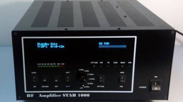 HF Amplifier STAB 1000
Stab 1000 ver0.2 Amplifier 1200 Вт смотреть онлайн