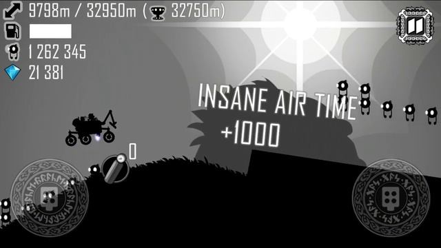 Hill Climb Racing - Ragnarok 16394 m! смотреть онлайн