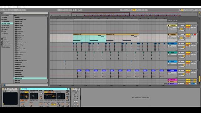 Как из миди сделать аудио? Ресемплинг в Ableton live 11. смотреть онлайн