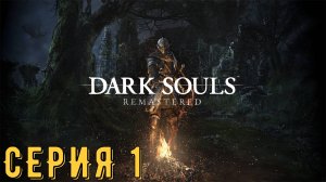 DARK SOULS: REMASTERED  ► Серия 1 ◄ | Прохождение  | СТРИМ | Обзор