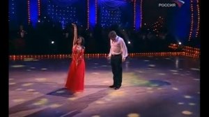 Танец Анастасии Заворотнюк и Петра Чернышева