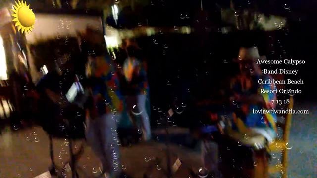 Awesome #Calypso Band #WaltDisneyWorld Disney #CaribbeanBeachResort Under the Sea 7 13 18 смотреть онлайн
