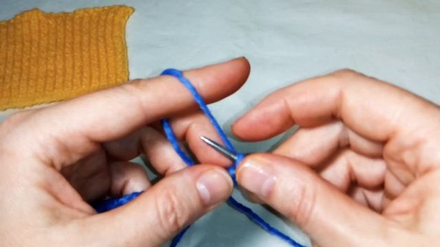 Как вязать спицами узор резинка 1*1 смотреть онлайн