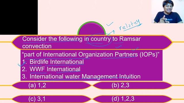 MCQs on Ramsar Convention Part 2 | Crack UPSC CSE/IAS 2020 | Deepak Singh смотреть онлайн