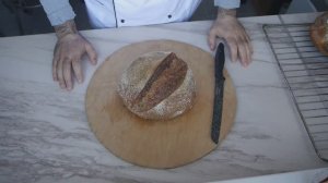 Цельнозерновой пшеничный хлеб на закваске из муки крупного помола. Самый полезный!!!