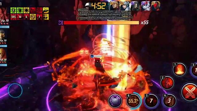 Marvel future fight: Прохождение Кнала 3 раза подряд. смотреть онлайн