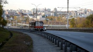 Автобус Икарус-256 (Ikarus 256.74) (В 973 УХ 22). Подъём в Гору.