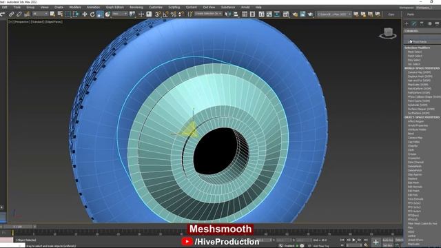Tire Modeling | 3ds Max Tutorial смотреть онлайн