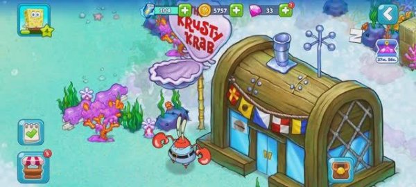 Sponge Bob Adventures геймплей игры для Android🔘🔵🔴 🅰🅽🅳🆁🅾🅸🅳🅿🅻🆄🆂👹 #Sponge Bob Adventure