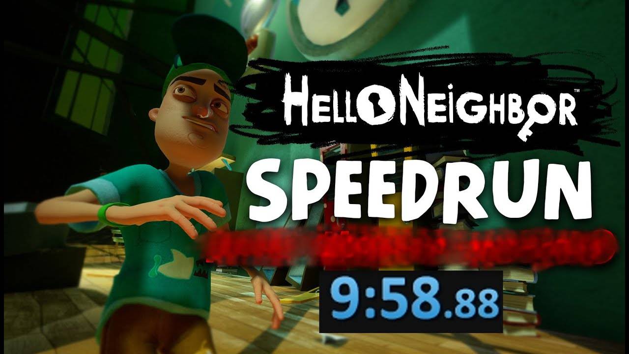 HELLO NEIGHBOR - SPEEDRUN ЗА 10 МИНУТ // Hello Neighbor смотреть онлайн