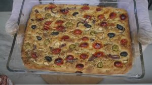 Фокачча на закваске.